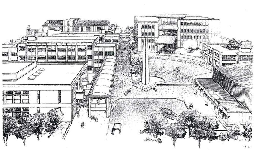 図8　北千種キャンパス検討時のスケッチ