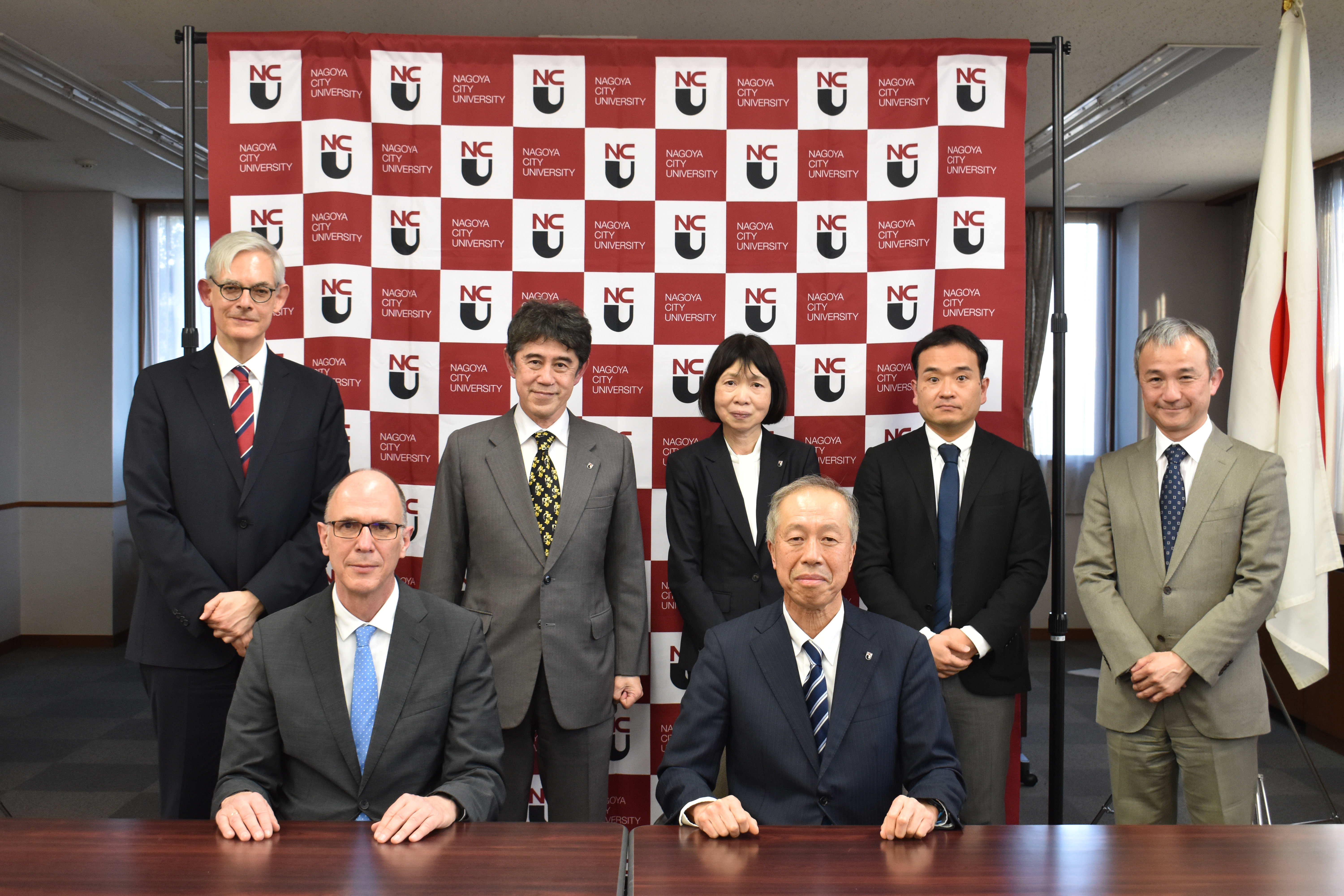 Participants of the signing ceremony