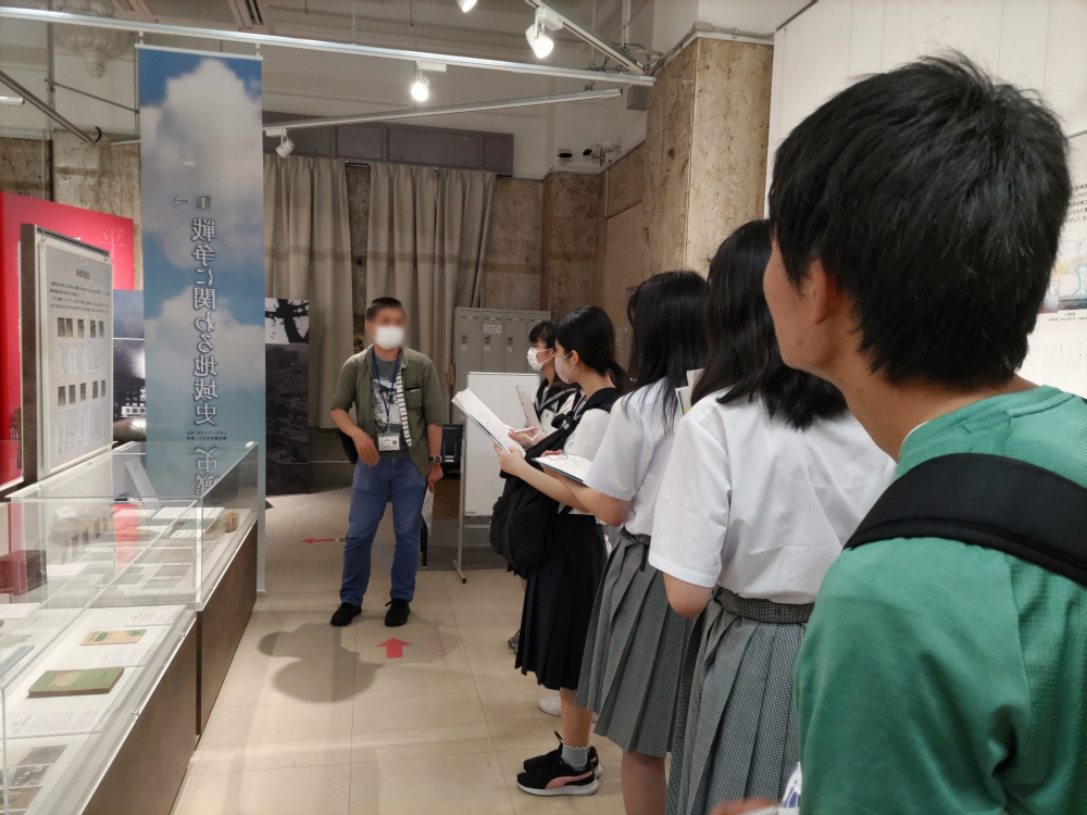 愛知・名古屋戦争に関する資料館での展示見学