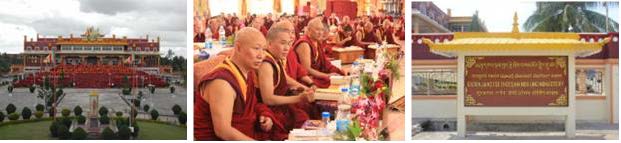 講師を依頼したチベット仏教ゲルク派のジャンツェ寺院