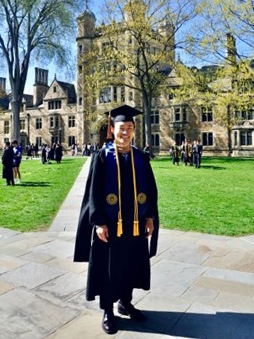 University of Michigan卒業式の写真（2023年4月撮影）