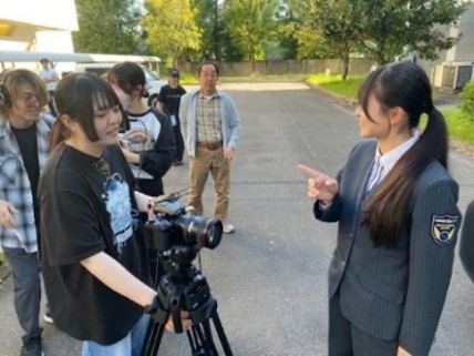 撮影の様子