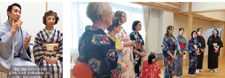 (左)リール動画内の場面(右)体験の様子