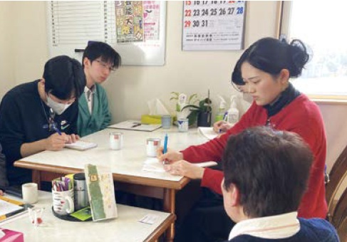 ゼミ活動(水俣市でのフィールドワーク)の様子