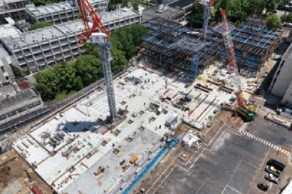 滝子キャンパス工事の様子