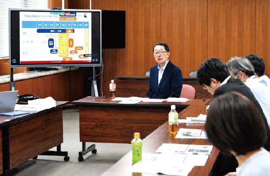 ワーキンググループ会議の様子