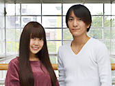 宮地 愛菜さん、松岡 慧さん