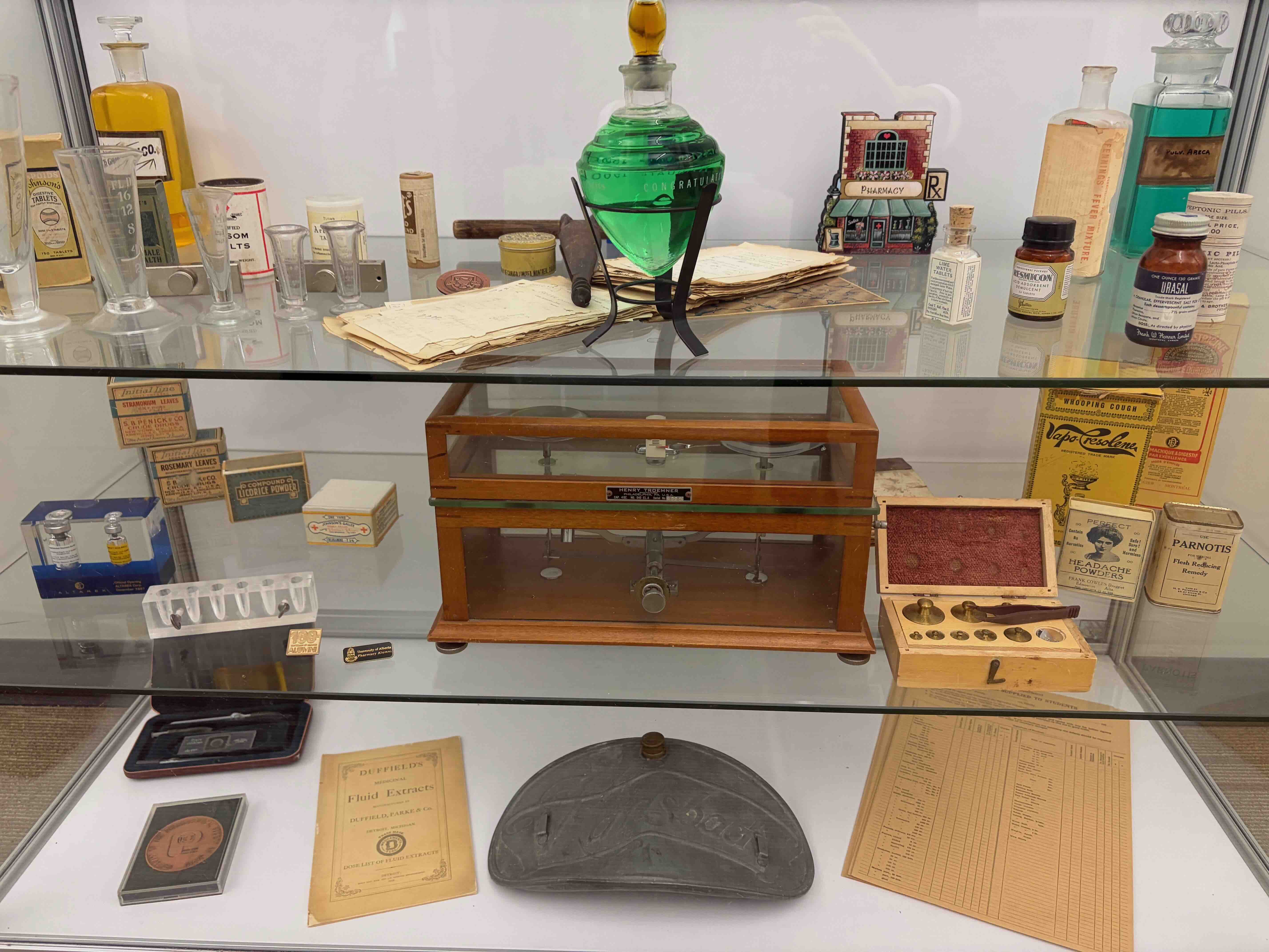 Old pharmacy tools