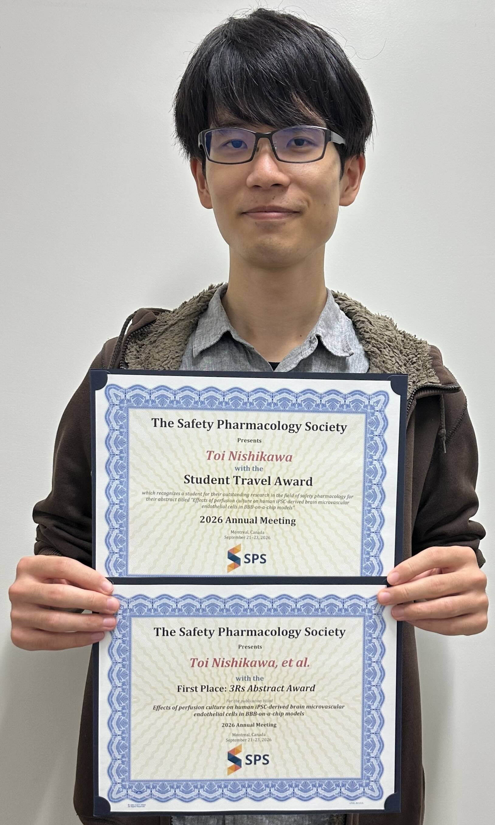 SPS2026 Abstract Award受賞者